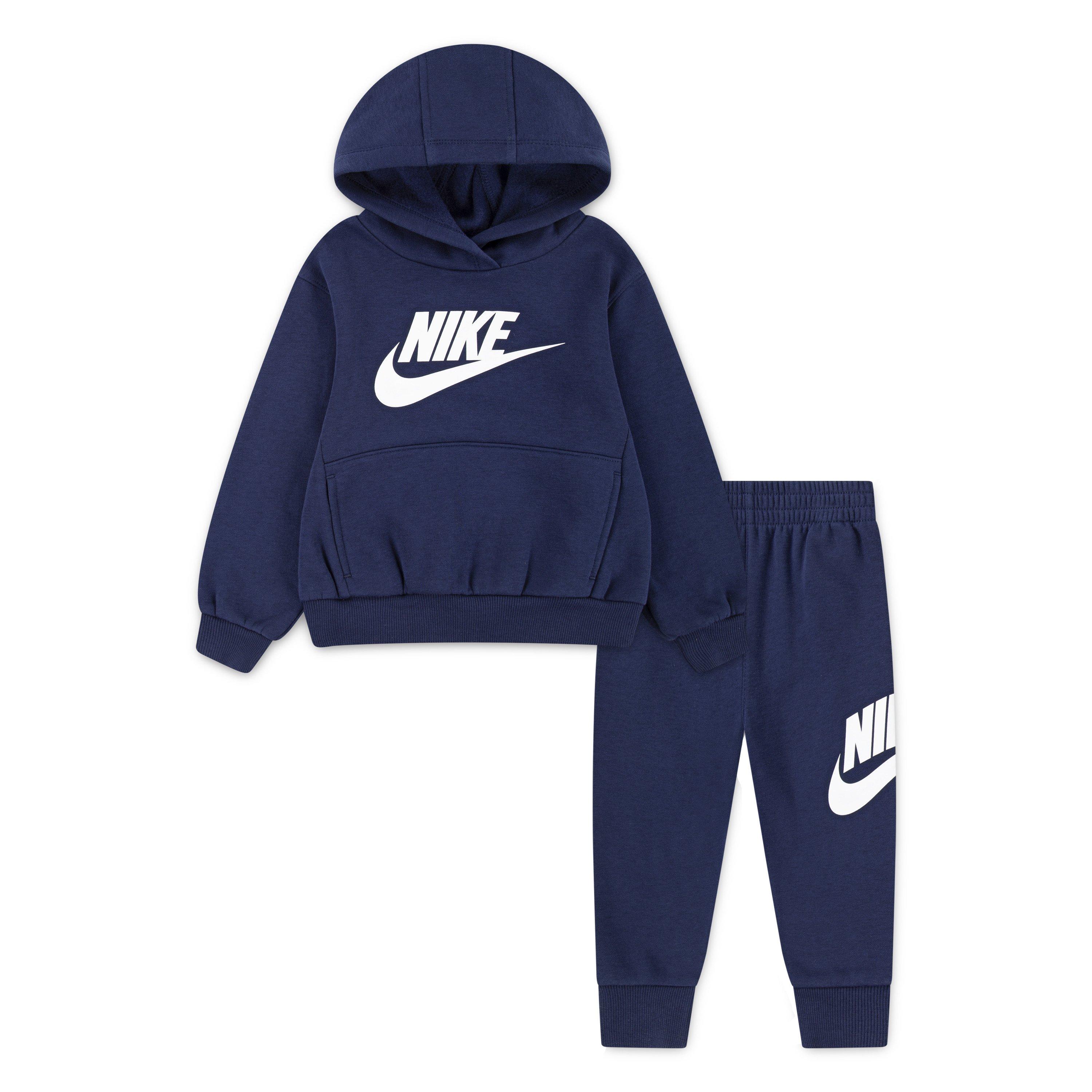Nike Toddler Sportswear Club Fleece Hoodie Set - Navy - NAVY